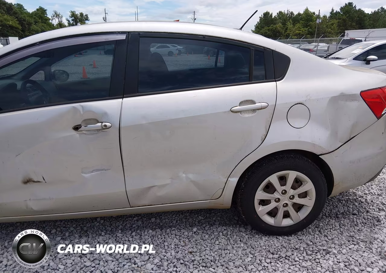 2013 Kia Rio Lx VIN:KNADM4A34D6293553 - 6