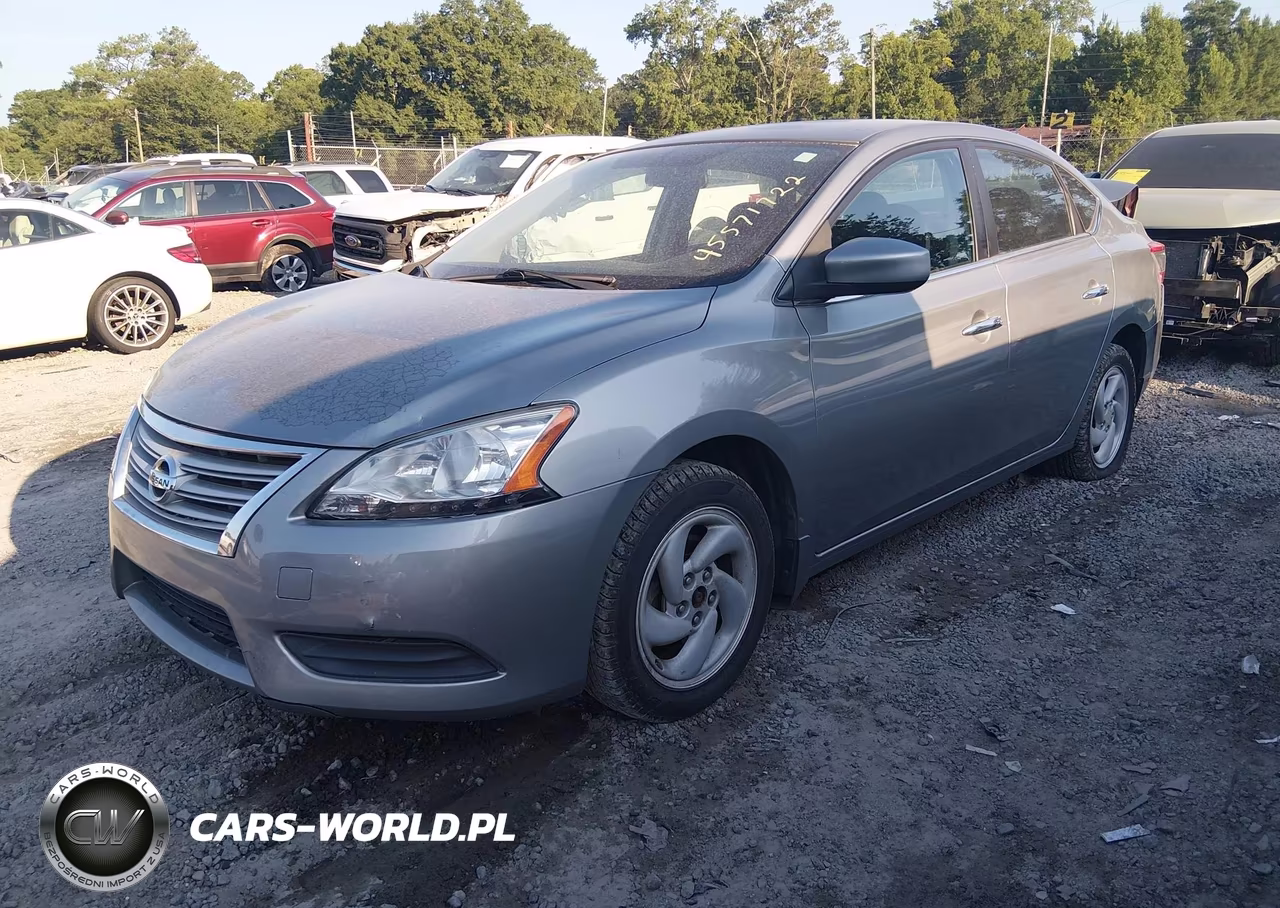 2014 Nissan Sentra Sv VIN:3N1AB7AP0EY268260 - 2