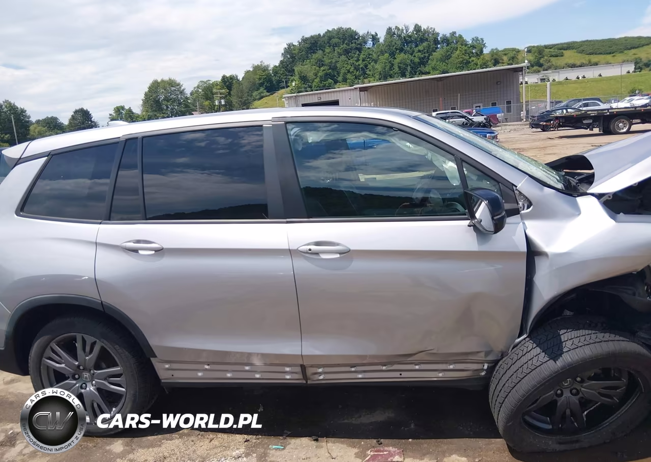 2021 Honda Passport Awd Ex-L VIN:5FNYF8H57MB035710 - 14