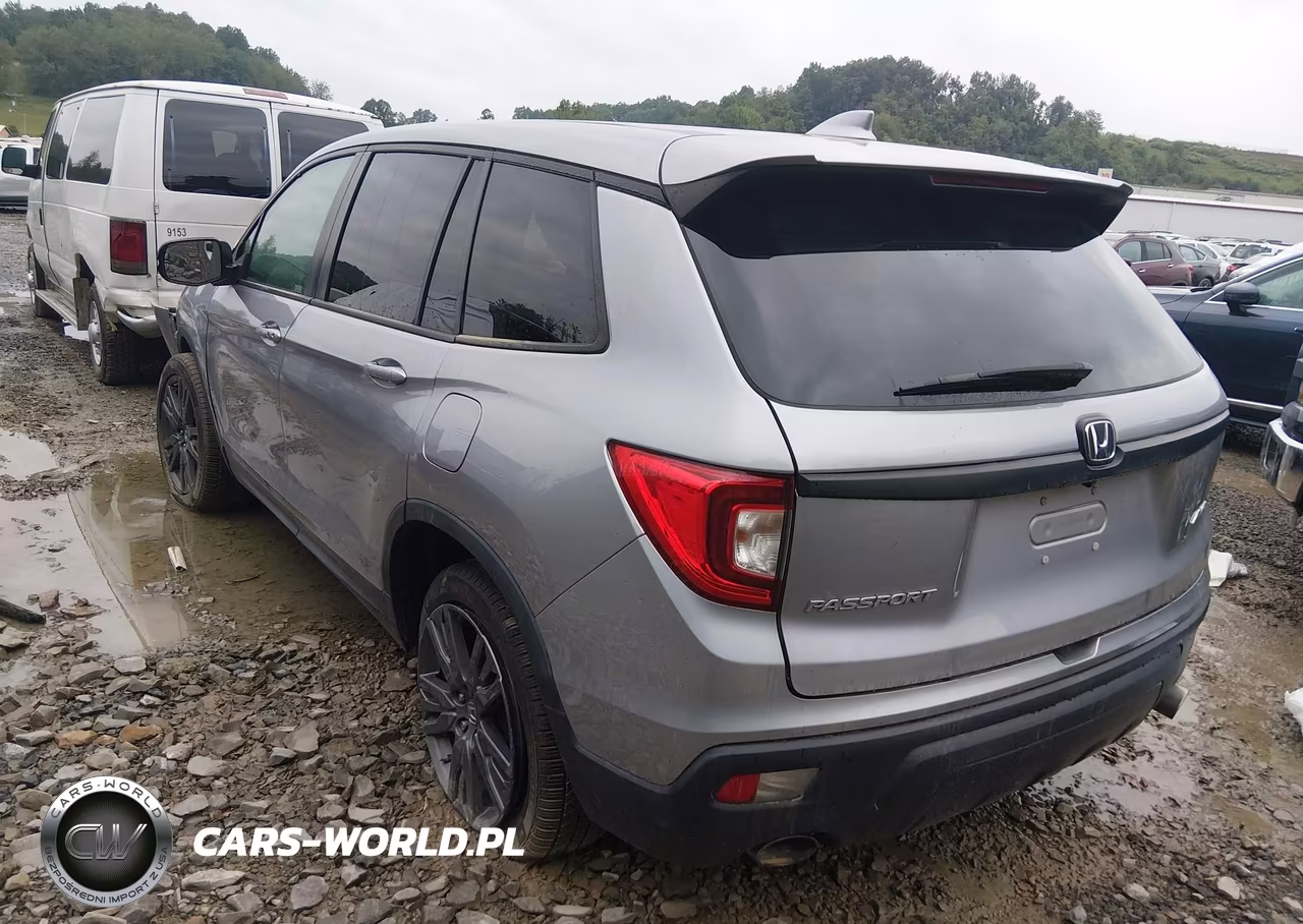 2021 Honda Passport Awd Ex-L VIN:5FNYF8H57MB035710 - 3