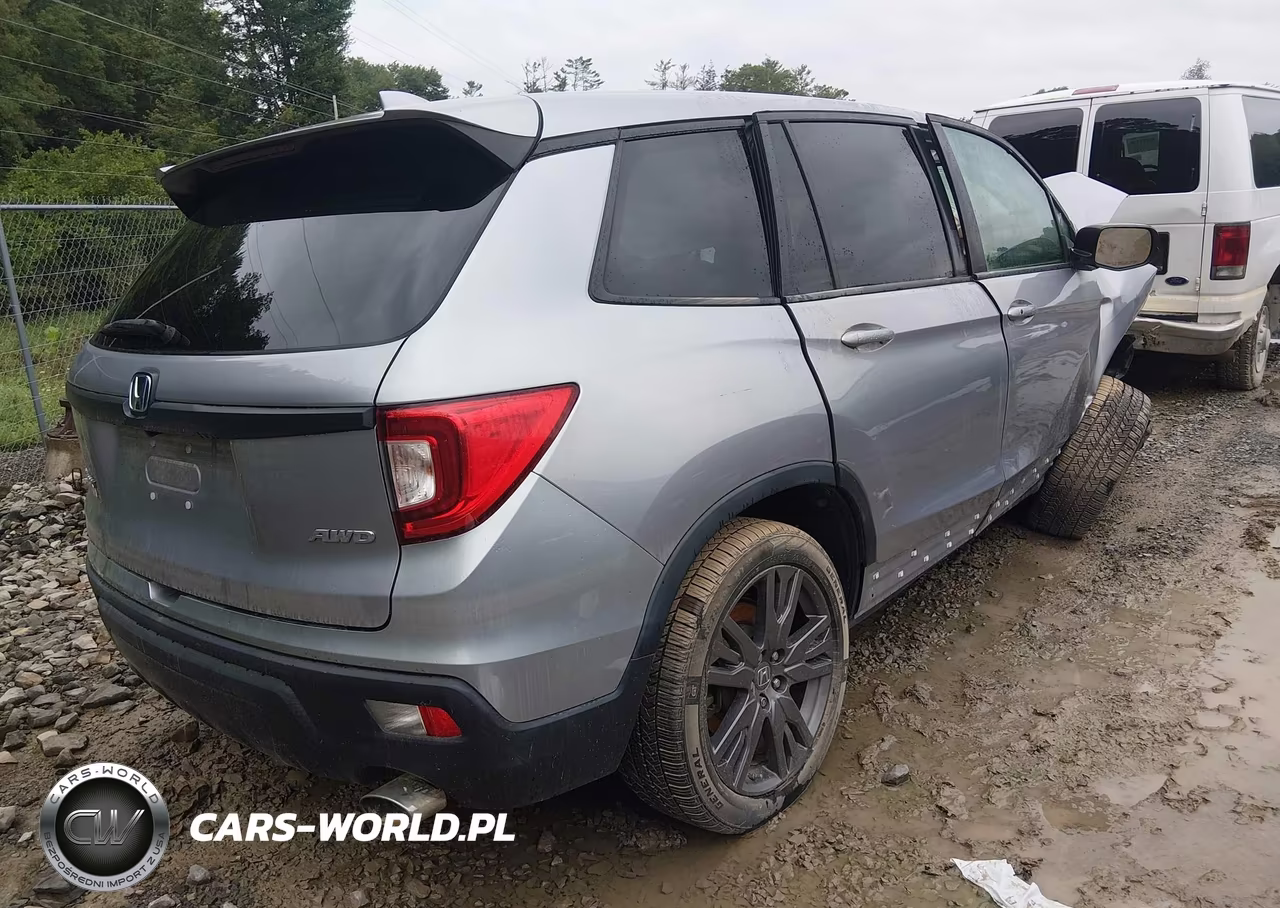 2021 Honda Passport Awd Ex-L VIN:5FNYF8H57MB035710 - 4