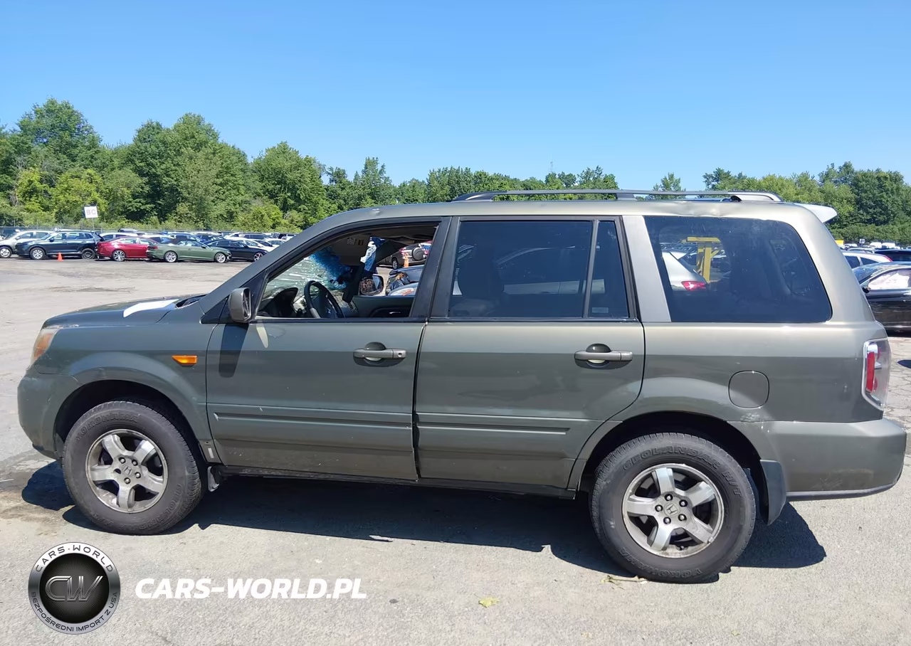 2007 Honda Pilot Ex-L VIN:2HKYF18547H530542 - 14