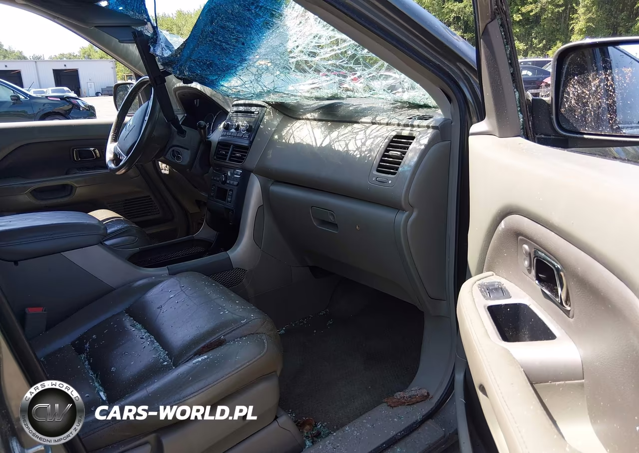2007 Honda Pilot Ex-L VIN:2HKYF18547H530542 - 5