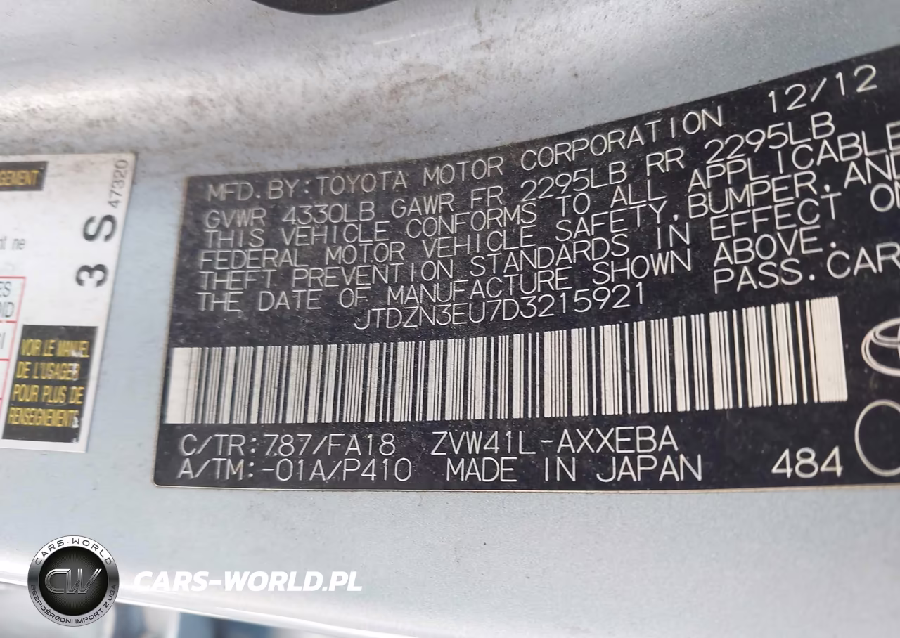 2013 Toyota Prius V Three VIN:JTDZN3EU7D3215921 - 9