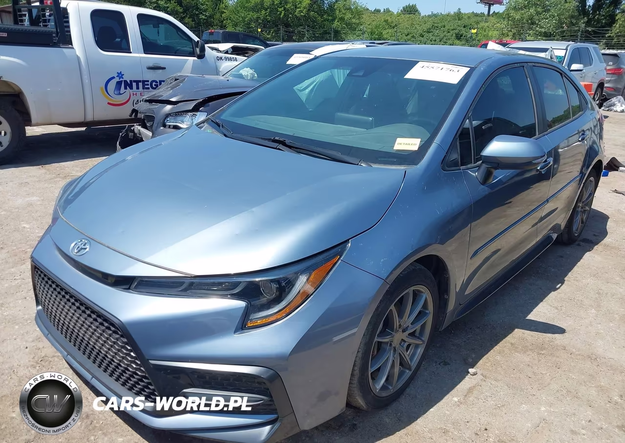 2020 Toyota Corolla Se VIN:5YFS4RCE6LP010163 - 2
