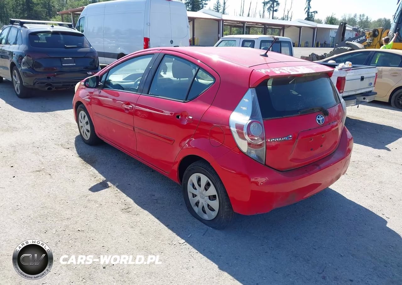 2012 Toyota Prius C Two VIN:JTDKDTB35C1511921 - 3