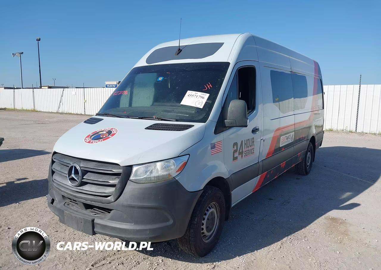 2019 Mercedes-Benz Sprinter 2500 High Roof V6 VIN:WD4PF1CD0KP132953 - 2