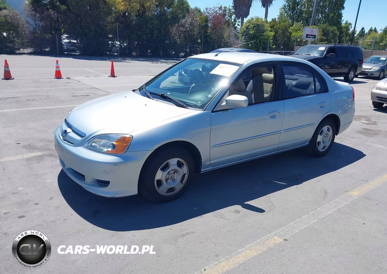 2003 Honda Civic Hybrid VIN:JHMES96693S017760 - 2