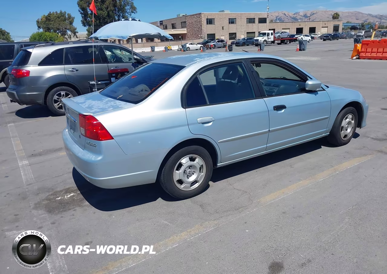 2003 Honda Civic Hybrid VIN:JHMES96693S017760 - 4