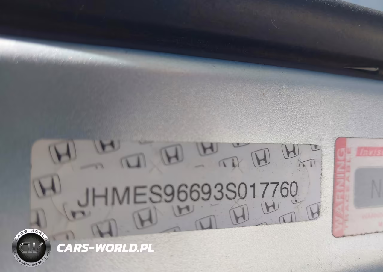 2003 Honda Civic Hybrid VIN:JHMES96693S017760 - 9