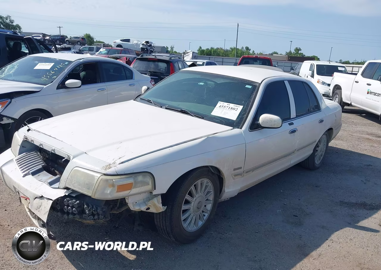 2009 Mercury Grand Marquis Ls (Fleet Only) VIN:2MEHM75V89X603201 - 2