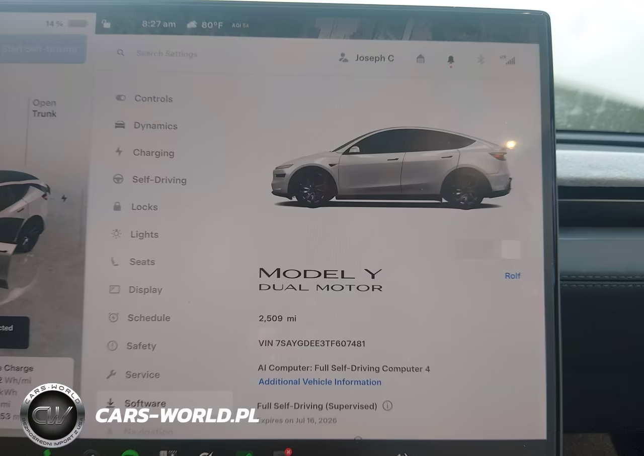 2026 Tesla Model Y All-Wheel Drive-Long Range Launch Series-Premium All-Wheel Drive VIN:7SAYGDEE3TF607481 - 7