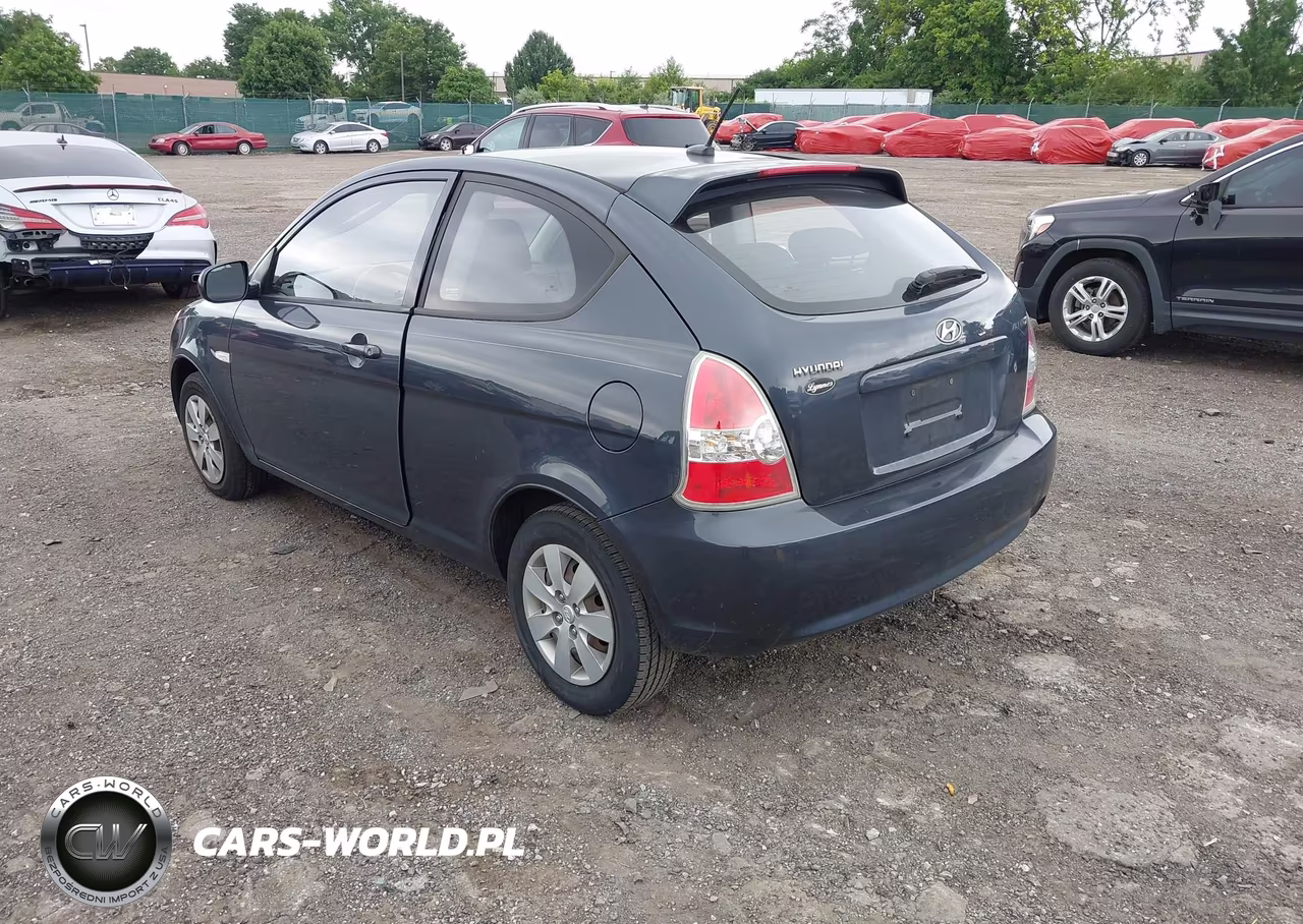 2011 Hyundai Accent Gs VIN:KMHCM3AC7BU191502 - 3