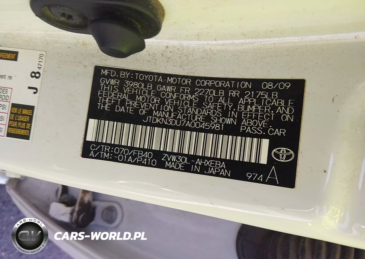 2010 Toyota Prius Ii VIN:JTDKN3DU7A0045981 - 9