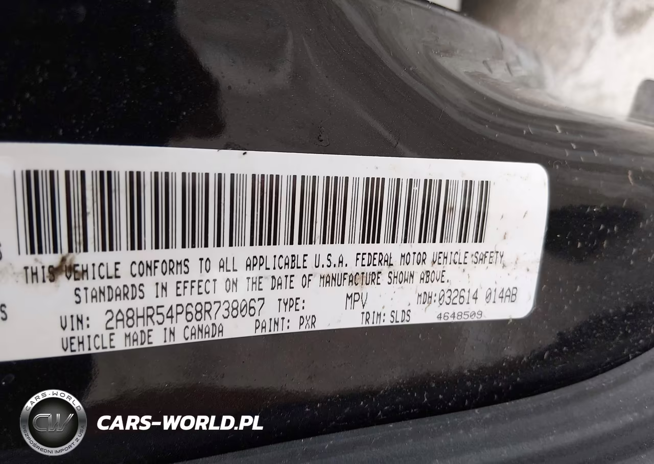 2008 Chrysler Town & Country Touring VIN:2A8HR54P68R738067 - 9