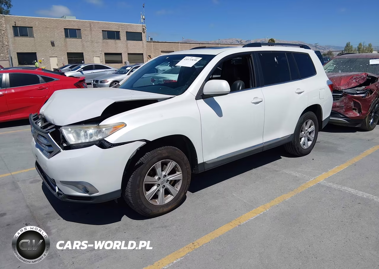 2013 Toyota Highlander Se V6 VIN:5TDZK3EH7DS117921 - 2