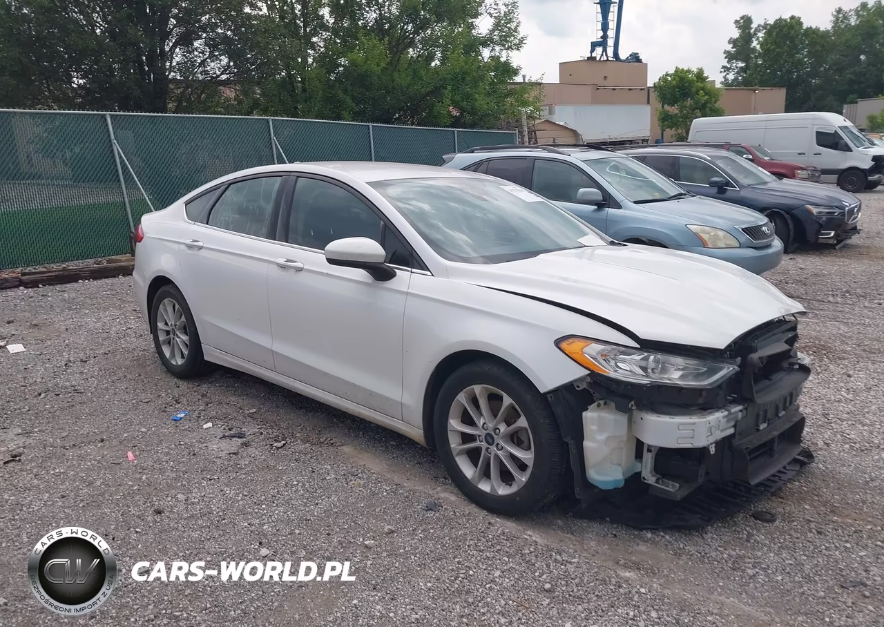 2020 Ford Fusion Se VIN:3FA6P0H73LR195416 - 1