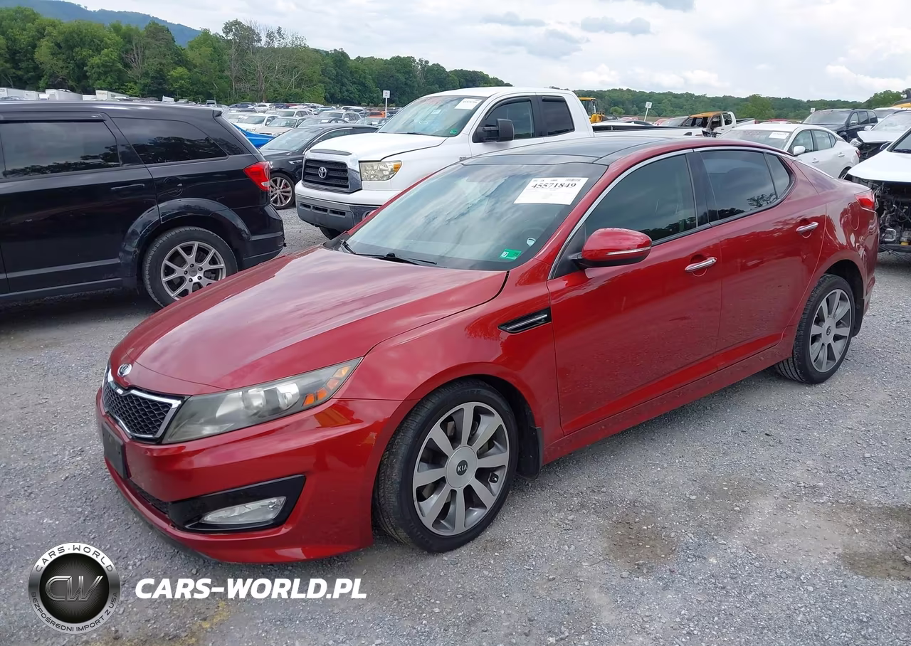 2012 Kia Optima Sx VIN:5XXGR4A68CG087826 - 2