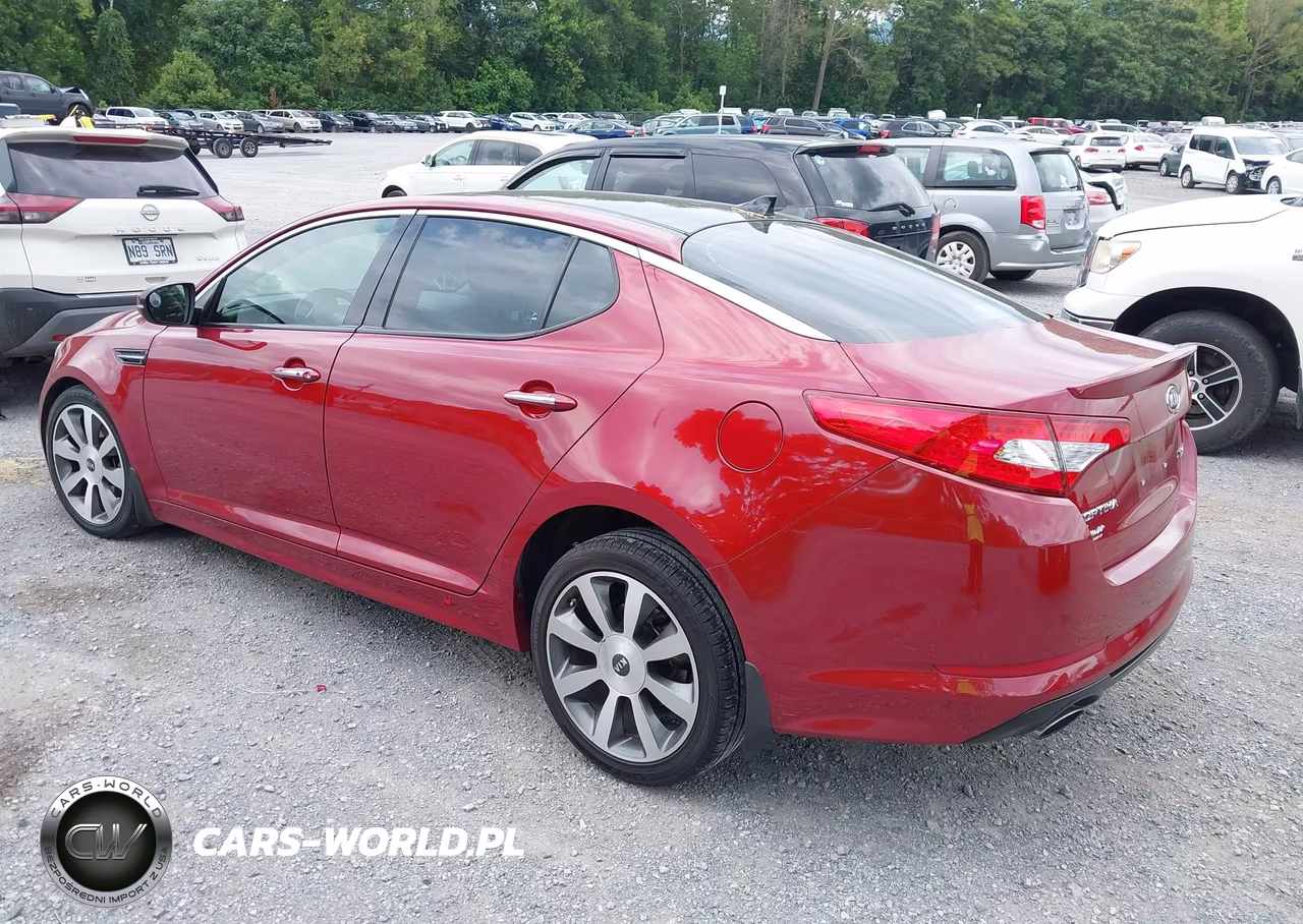 2012 Kia Optima Sx VIN:5XXGR4A68CG087826 - 3
