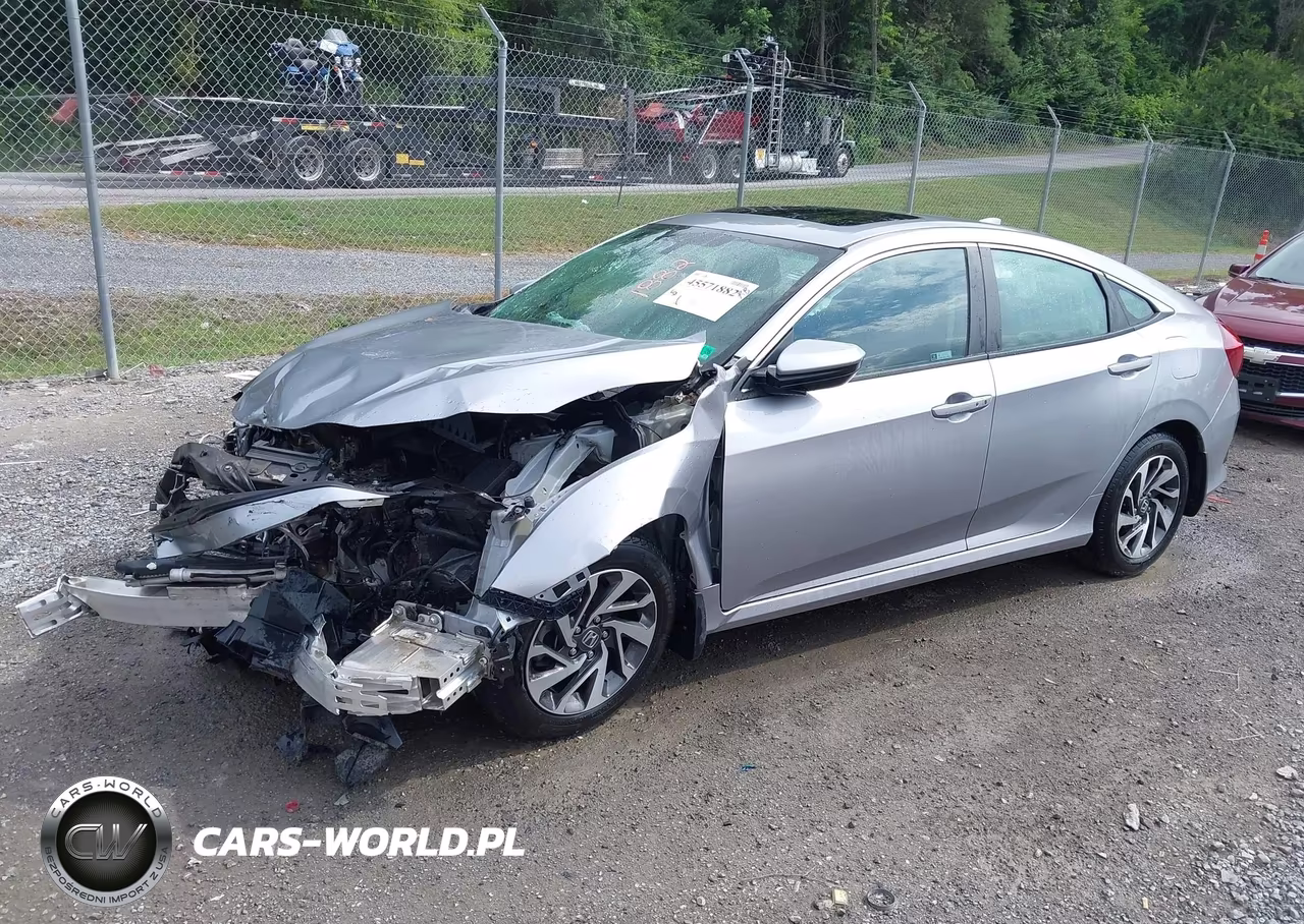 2018 Honda Civic Ex VIN:2HGFC2F73JH571546 - 2