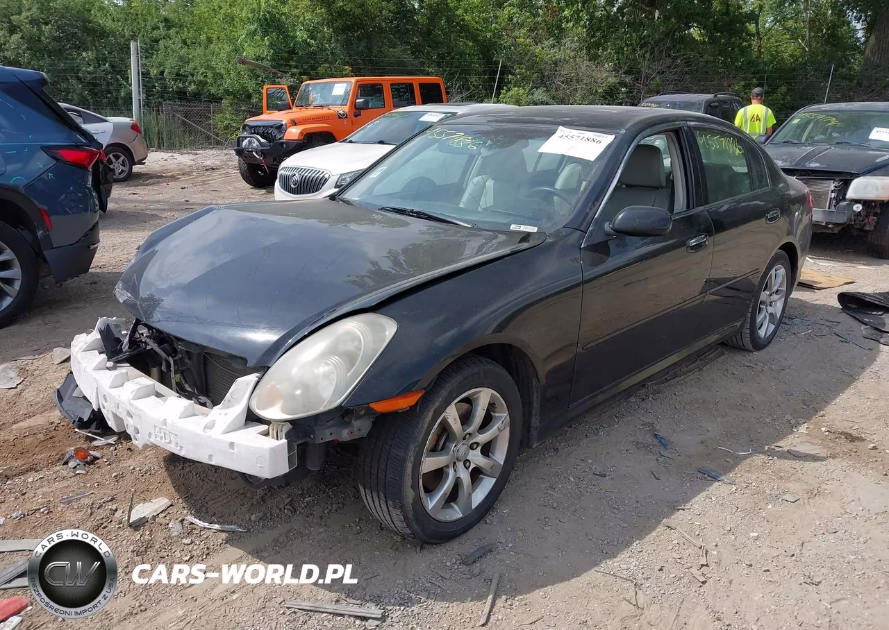 2006 Infiniti G35 VIN:JNKCV51E96M502978 - 2