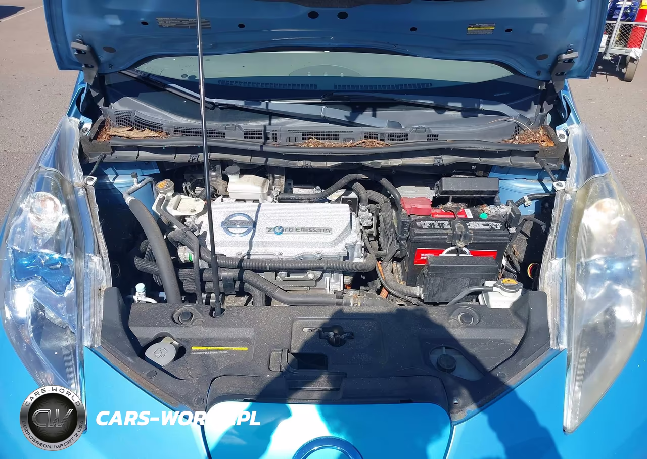 2011 Nissan Leaf Sl VIN:JN1AZ0CP5BT005587 - 10