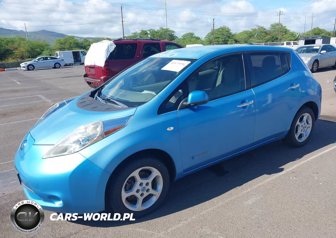 2011 Nissan Leaf Sl VIN:JN1AZ0CP5BT005587 - 2