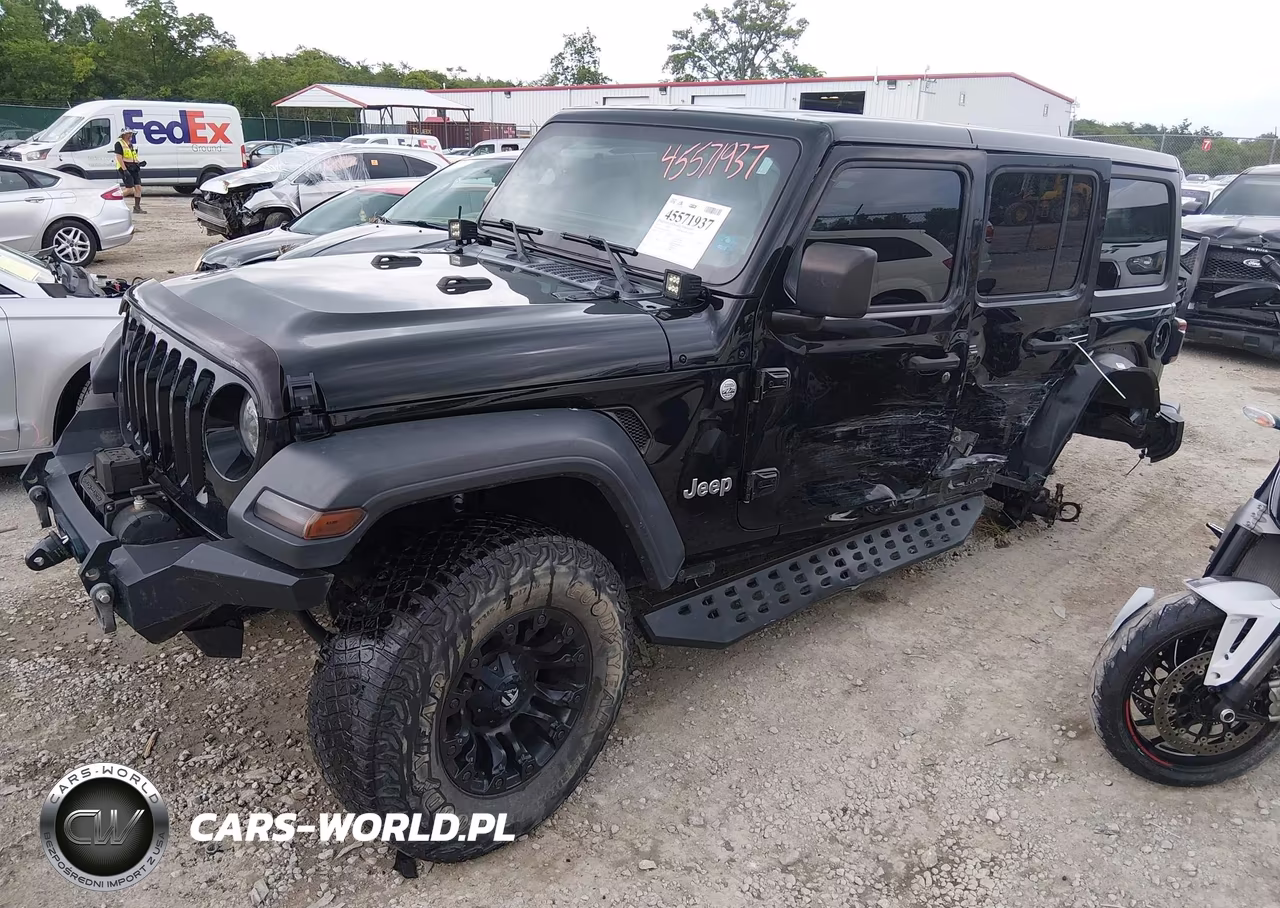 2019 Jeep Wrangler Unlimited Sport S 4X4 VIN:1C4HJXDG8KW557125 - 2