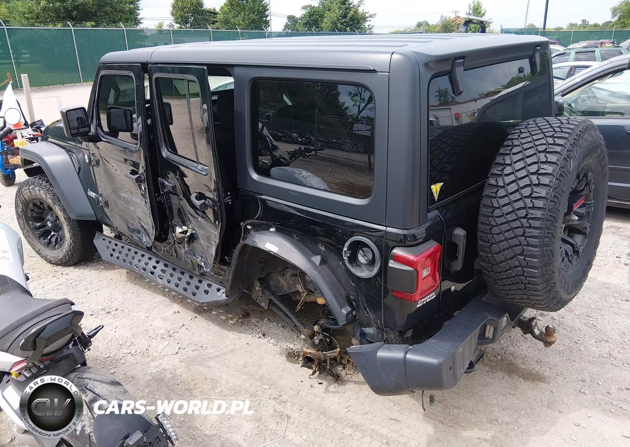 2019 Jeep Wrangler Unlimited Sport S 4X4 VIN:1C4HJXDG8KW557125 - 3