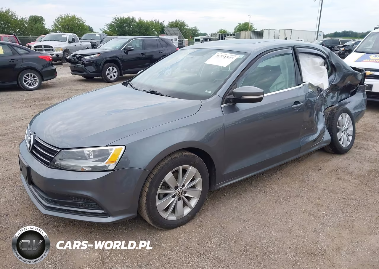 2015 Volkswagen Jetta 2.0L Tdi Se VIN:3VWLA7AJ5FM320573 - 2
