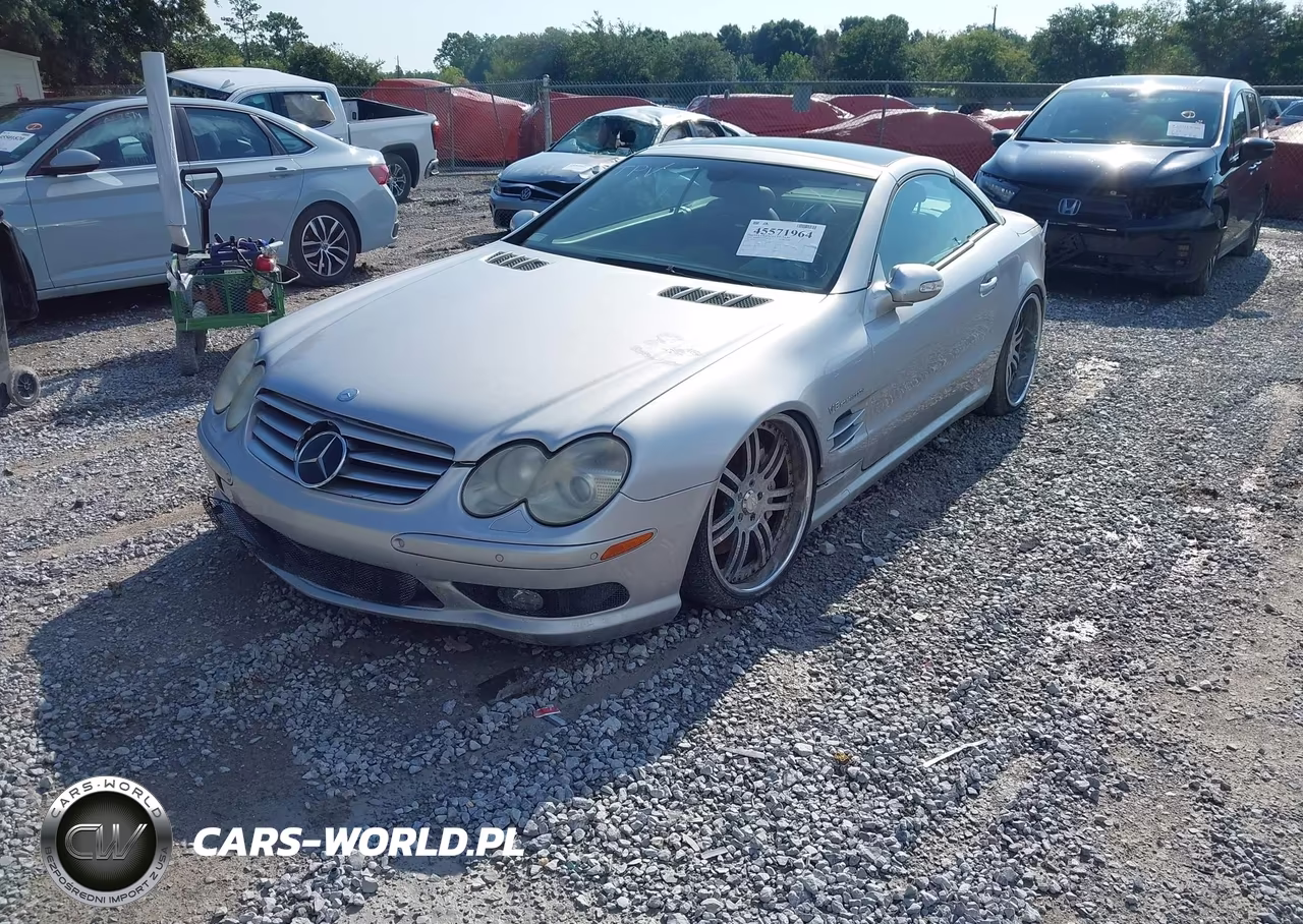 2003 Mercedes-Benz Sl 55 Amg VIN:WDBSK74F53F031965 - 2