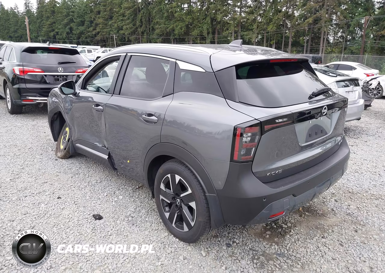 2025 Nissan Kicks Sv Intelligent Awd VIN:3N8AP6CB5SL439673 - 3