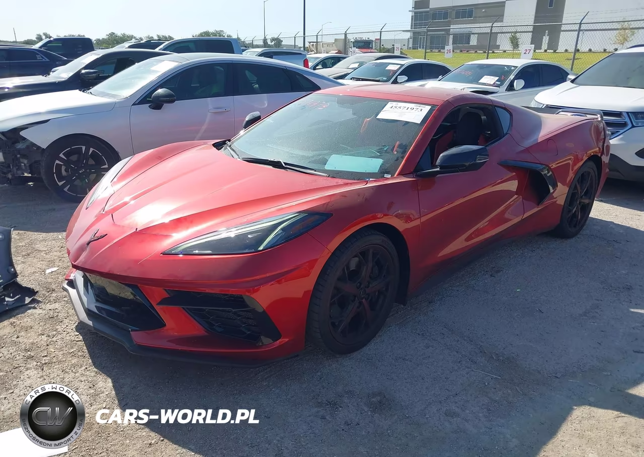 2022 Chevrolet Corvette Stingray Rwd 3Lt VIN:1G1YC2D43N5111888 - 2