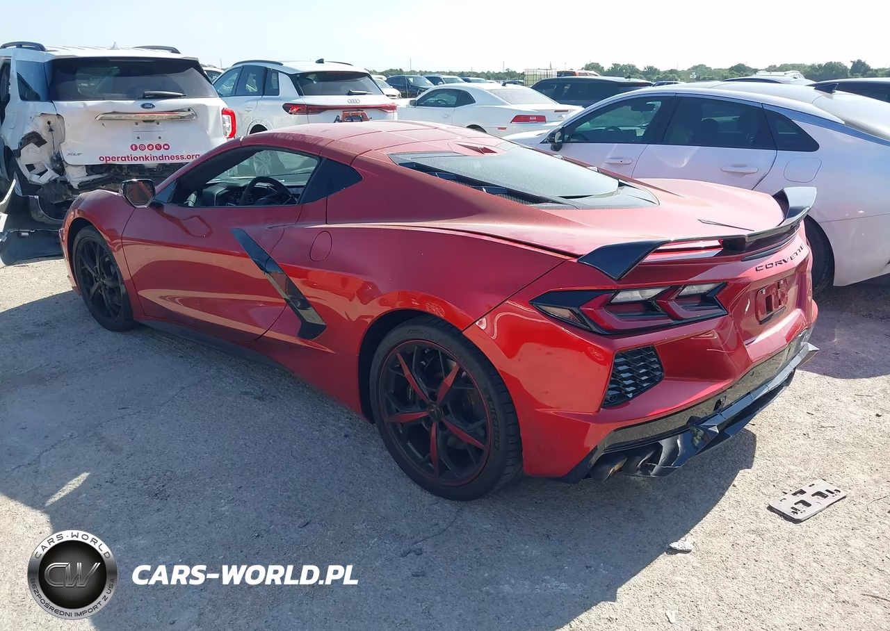 2022 Chevrolet Corvette Stingray Rwd 3Lt VIN:1G1YC2D43N5111888 - 3
