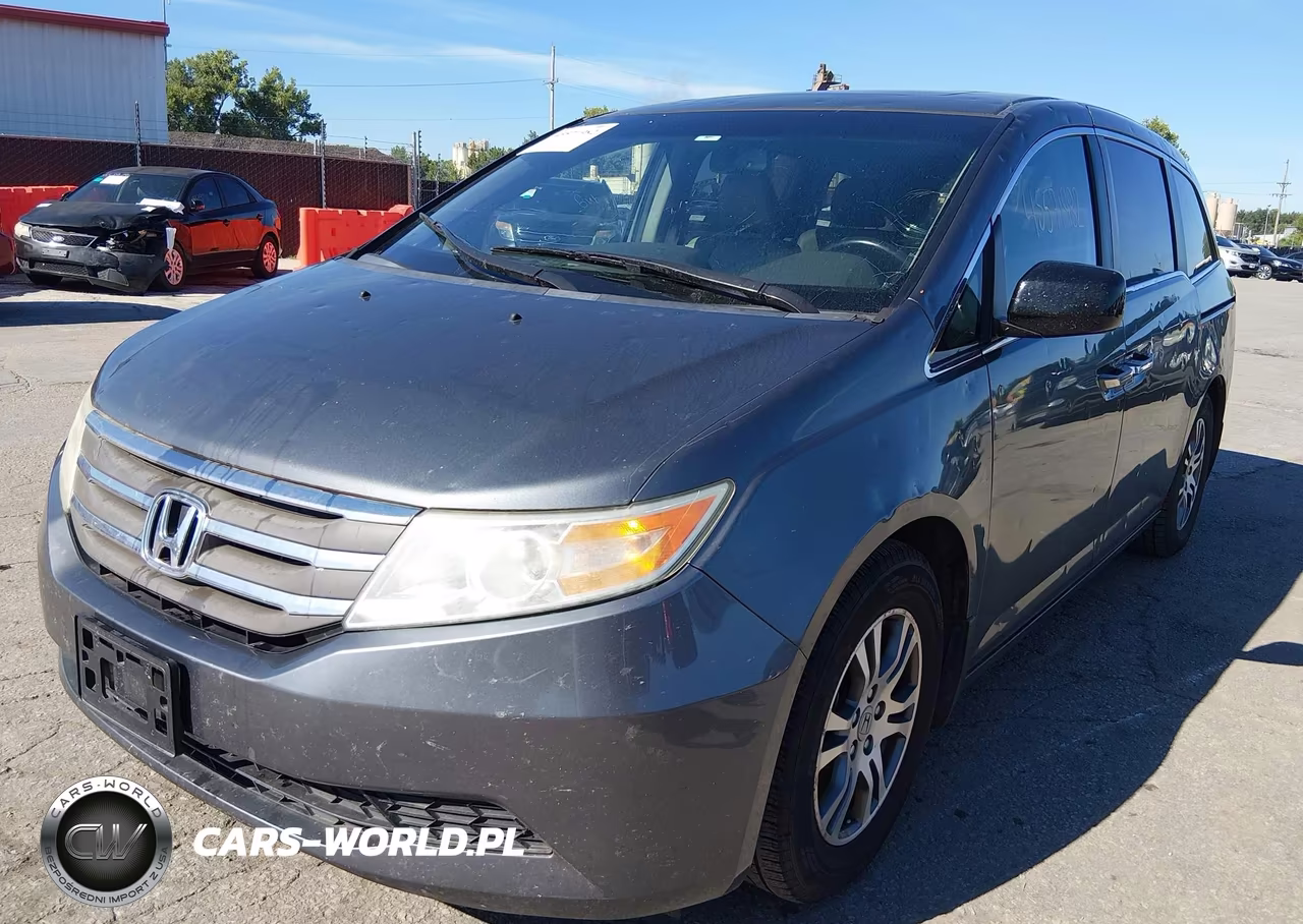 2011 Honda Odyssey Ex-L VIN:5FNRL5H65BB016235 - 2