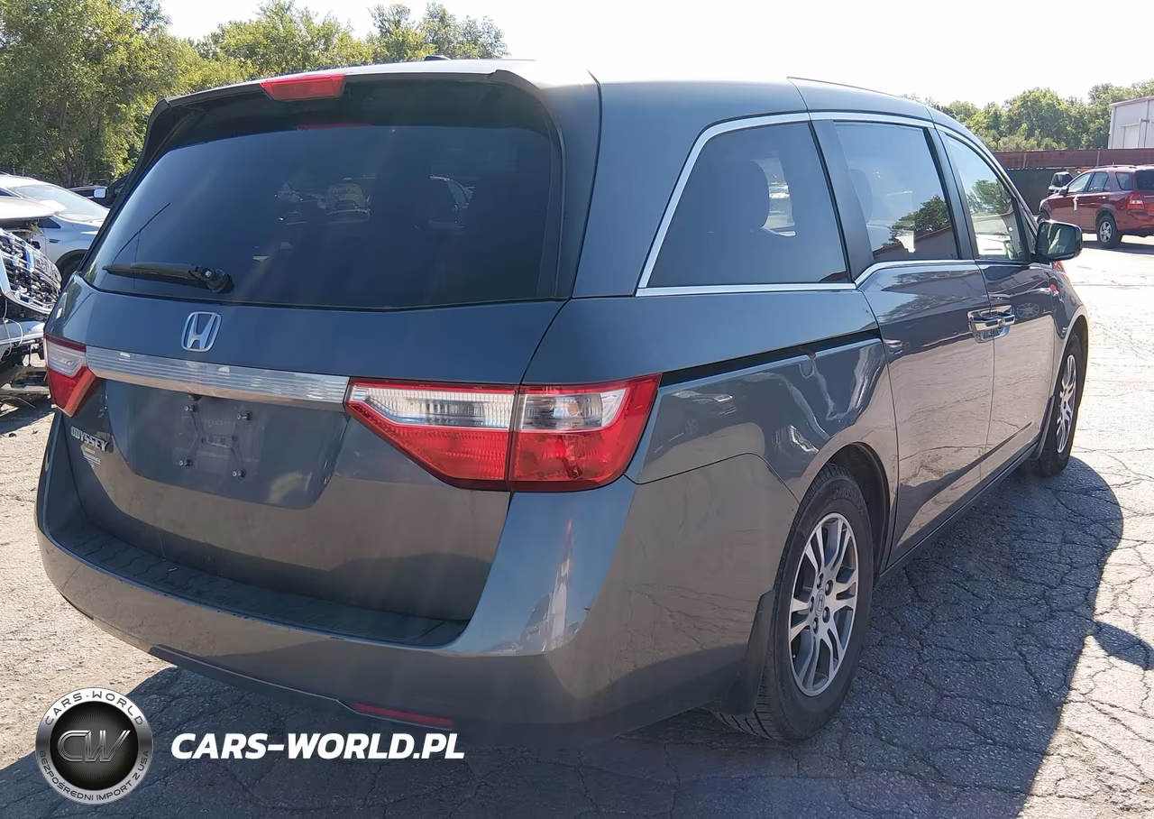 2011 Honda Odyssey Ex-L VIN:5FNRL5H65BB016235 - 4