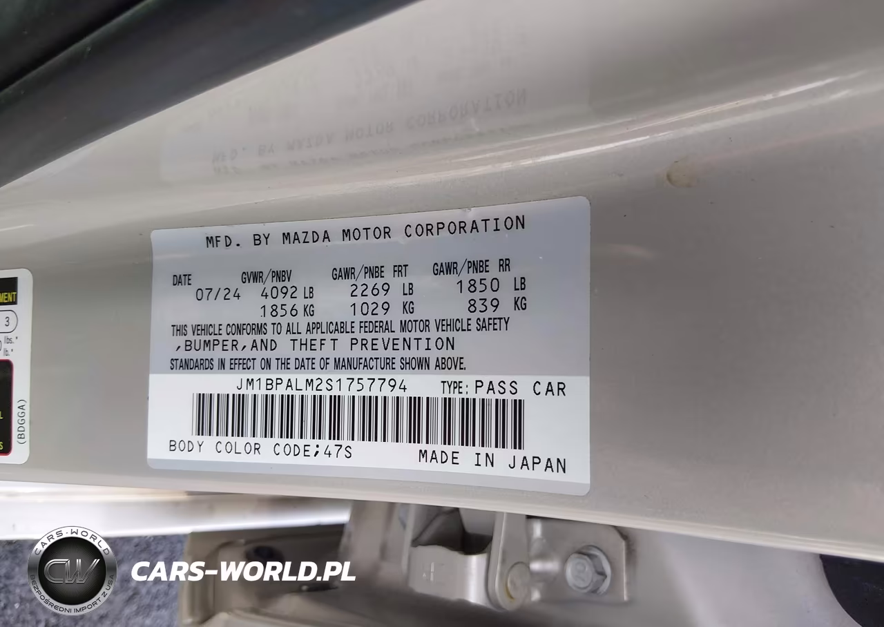 2025 Mazda Mazda3 2.5 S Preferred VIN:JM1BPALM2S1757794 - 9