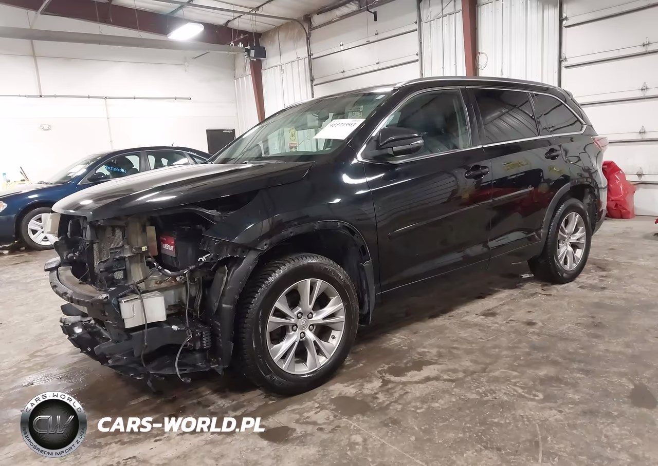 2015 Toyota Highlander Xle V6 VIN:5TDJKRFH4FS090629 - 2