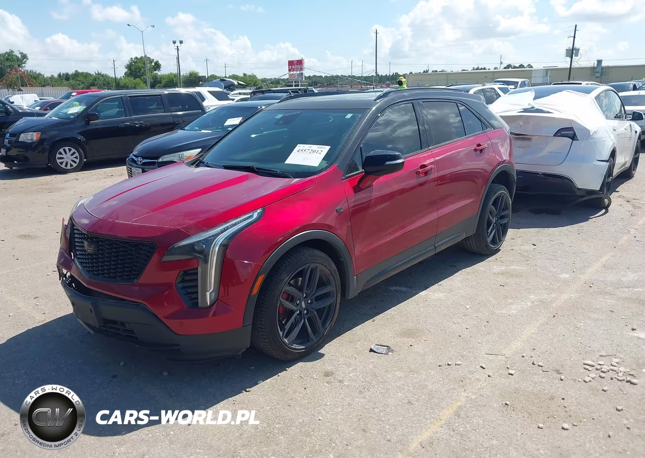 2021 Cadillac Xt4 Fwd Sport VIN:1GYFZER45MF019675 - 2