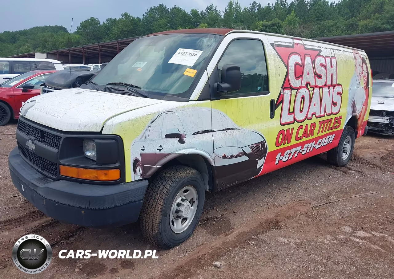2007 Chevrolet Express Work Van VIN:1GCHG39U971107154 - 2