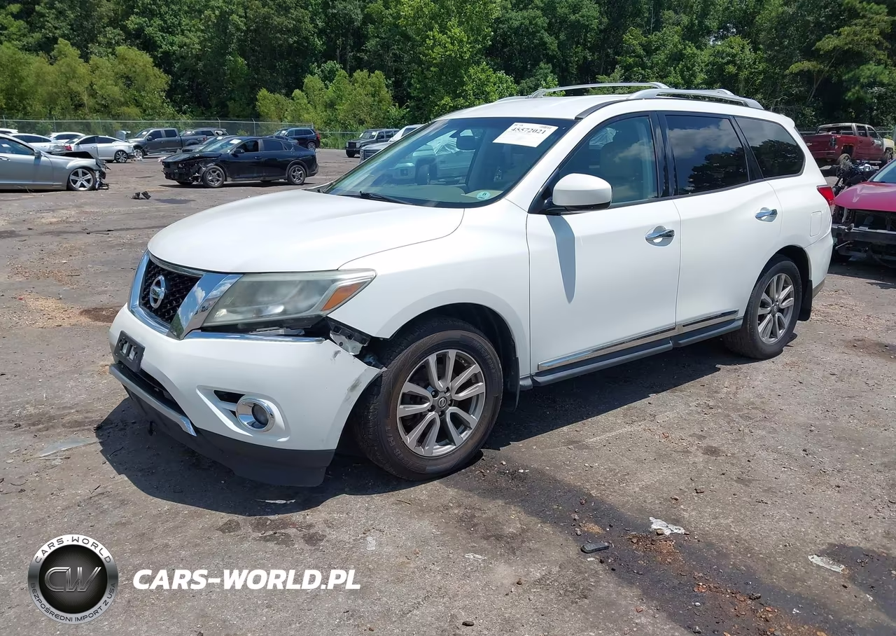2014 Nissan Pathfinder Sl VIN:5N1AR2MN8EC681456 - 2