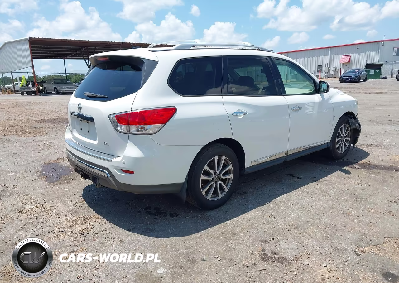 2014 Nissan Pathfinder Sl VIN:5N1AR2MN8EC681456 - 4