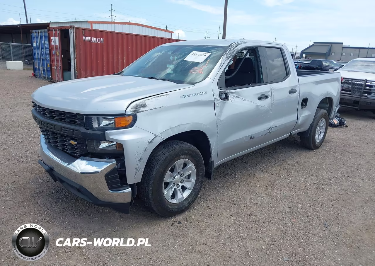 2019 Chevrolet Silverado 1500 Work Truck VIN:1GCRWAEHXKZ215684 - 2