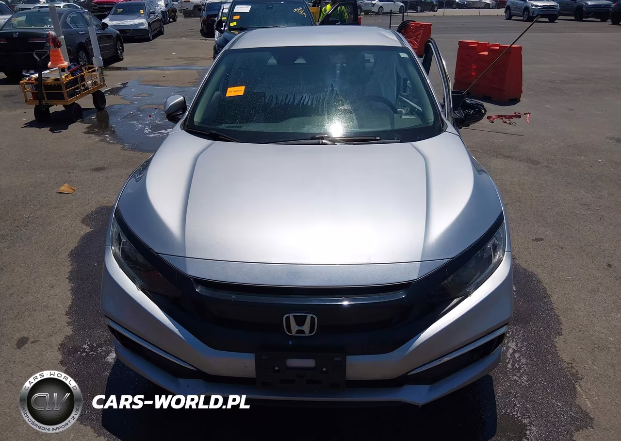 2020 Honda Civic Lx VIN:19XFC2E6XLE001047 - 12