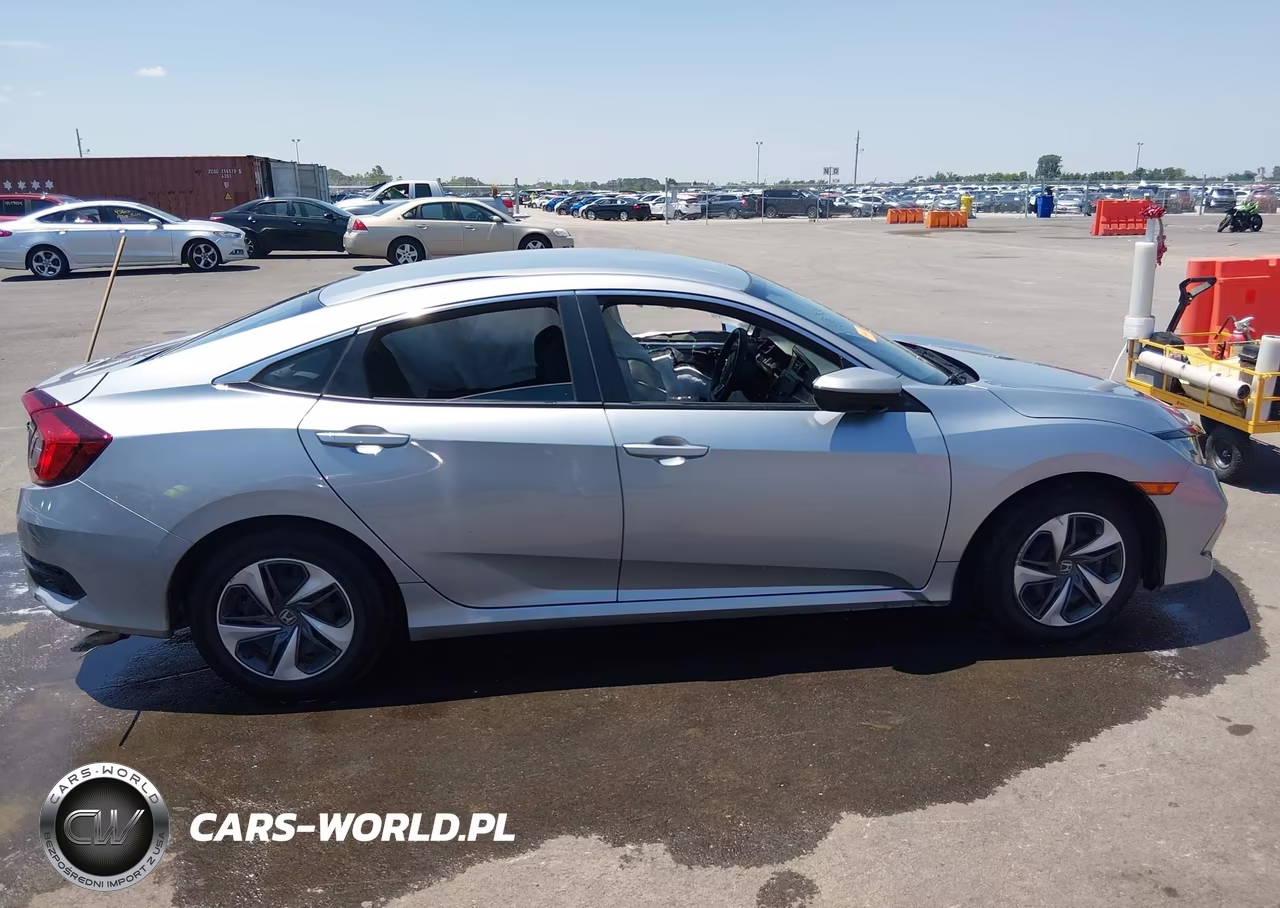 2020 Honda Civic Lx VIN:19XFC2E6XLE001047 - 13