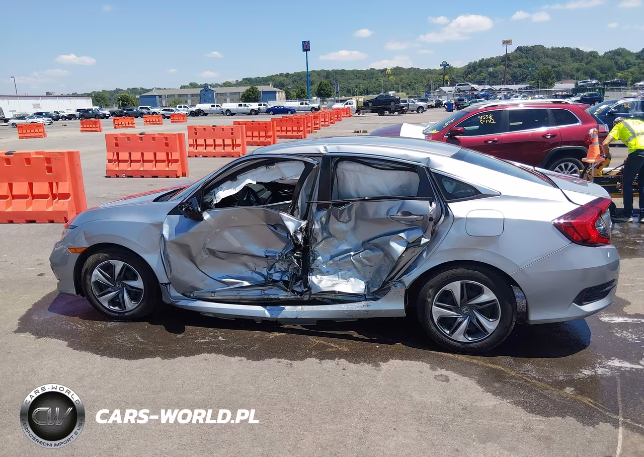 2020 Honda Civic Lx VIN:19XFC2E6XLE001047 - 14