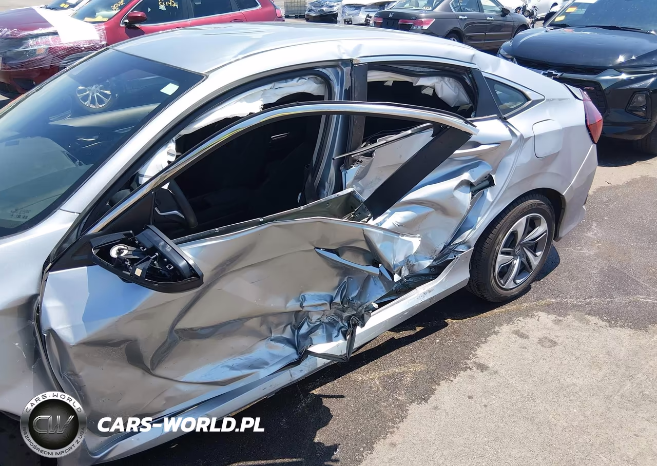 2020 Honda Civic Lx VIN:19XFC2E6XLE001047 - 17