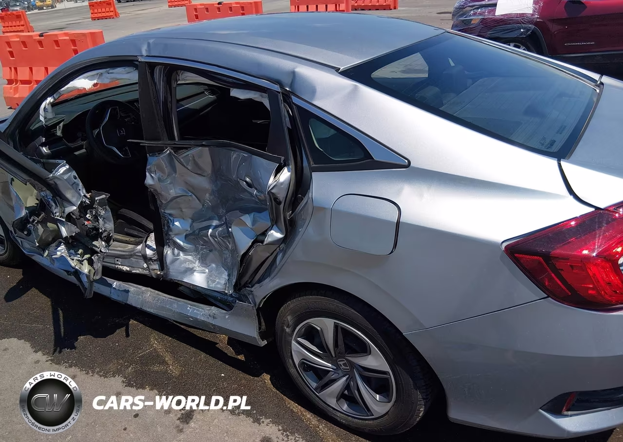 2020 Honda Civic Lx VIN:19XFC2E6XLE001047 - 18