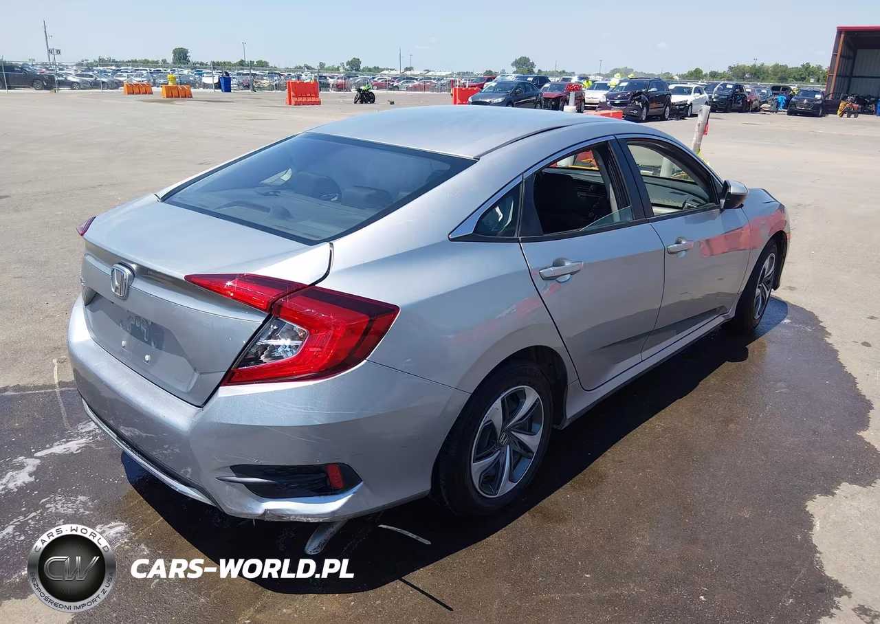 2020 Honda Civic Lx VIN:19XFC2E6XLE001047 - 4