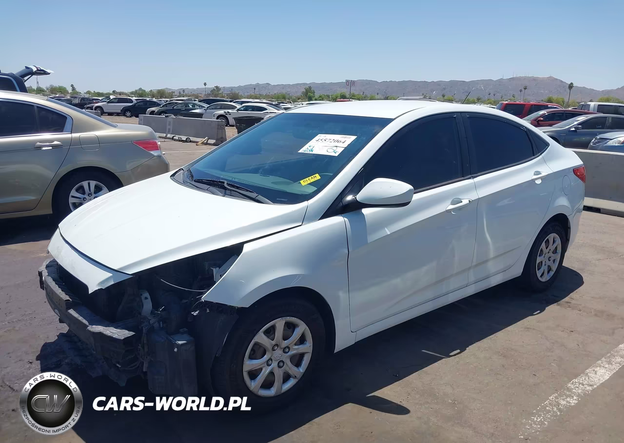 2013 Hyundai Accent Gls VIN:KMHCT4AE1DU447713 - 2